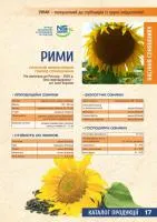 Семена подсолнечника Рими