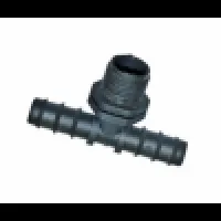 SL-022 (1/2") Тройник для трубки с нар.резьбой 16х1/2х16